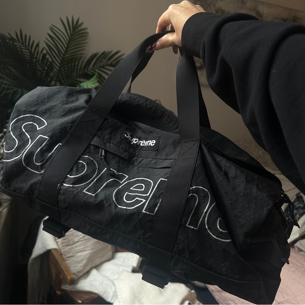 NEW BLACK SUPREME FW 18 NORTH FACE COLLABORATION DUFFLE BAG